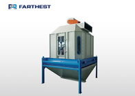 CE Approved Poultry Feed Processing Plant Counterflow Hot Air Cooler 1.5KW