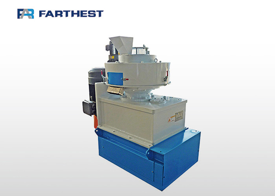 Vertical Ring Die Biomass Energy Machine , Wood Pellet Making Equipment