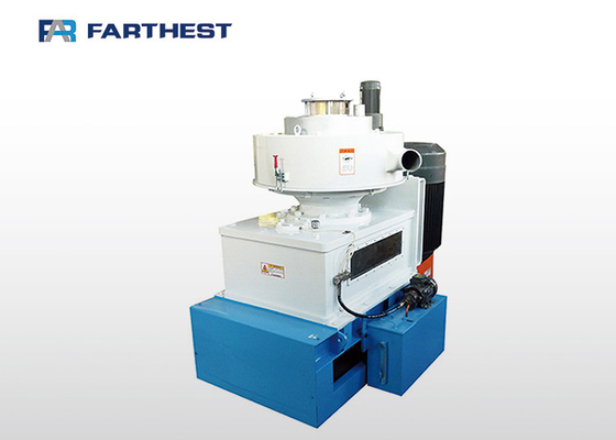 Vertical Ring Die Biomass Energy Machine , Wood Pellet Making Equipment