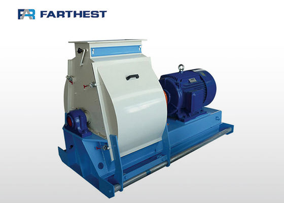 Palm Tree Leaves Hammer Mill Machine Famous Brand Motor Drived Steel Material