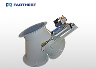 Customized Three Way Diverter Valve For Livestock Feed Pellet Conveying