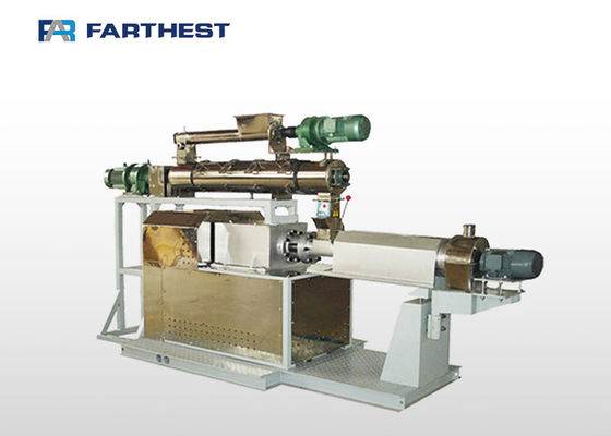 Customizable Output Pellet Line Twin Screw Floating Fish Feed Extruder Machine