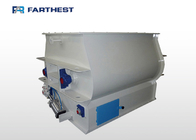 Double Shaft Cattle Breeding Tmr Feed Mixer Suited For Premix Feed Line