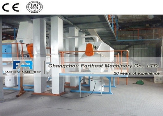 43.5kw Chicken Feed Pellet Mill Plant With Siemens Motor