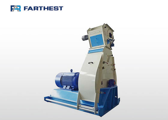 Industrial Low Noise Hammer Mill Crusher For Concentrate Chicken Feed