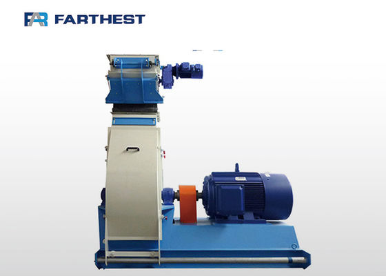 Industrial Low Noise Hammer Mill Crusher For Concentrate Chicken Feed