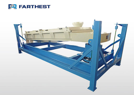 Farthest Provides 1.1KW 380V Rotary Screener For Cattle Feed