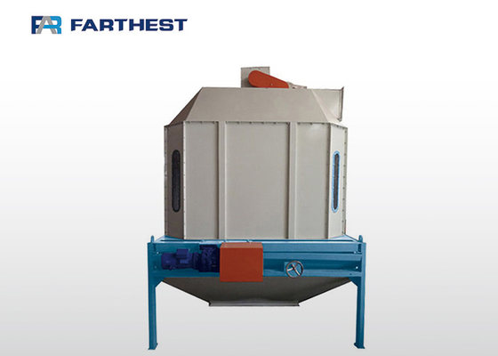 Low Residue Counterflow Pellet Cooler For Camel Livestock Fodder