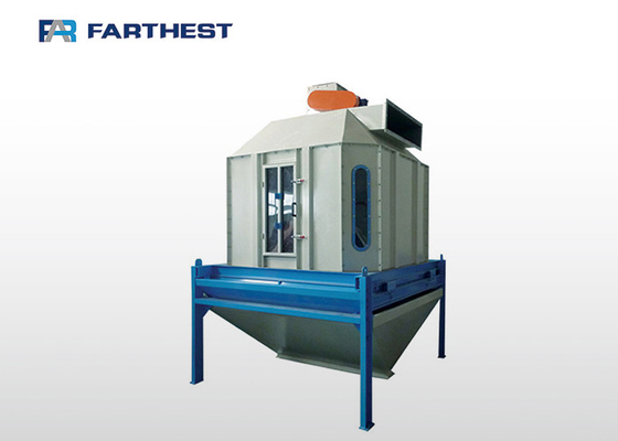 Low Residue Counterflow Pellet Cooler For Camel Livestock Fodder