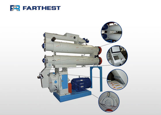 Double Conditioner Stainless Steel Salmon Feed Granulator Machine