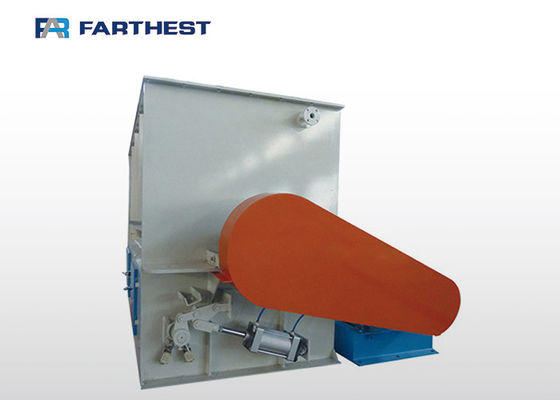 5.5kw Double Screw Electric Motorized Paddle Mixer Machine For Cattle Feed