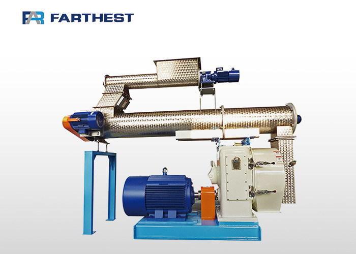 Farthest 420mm Ring Die Small Animal Feed Pellet Maker Machine for Goat Farm