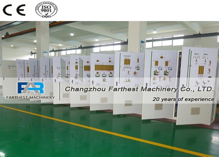 Feed Processing Industrial Electrical Control Panels Batching Plant ...